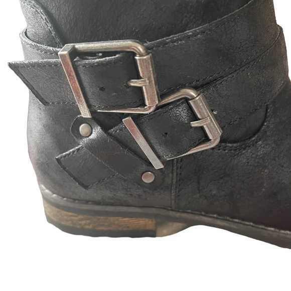 B52 by Bullboxer Frankie Slouchy Boots, Black, Size 7W - Picture 7 of 9